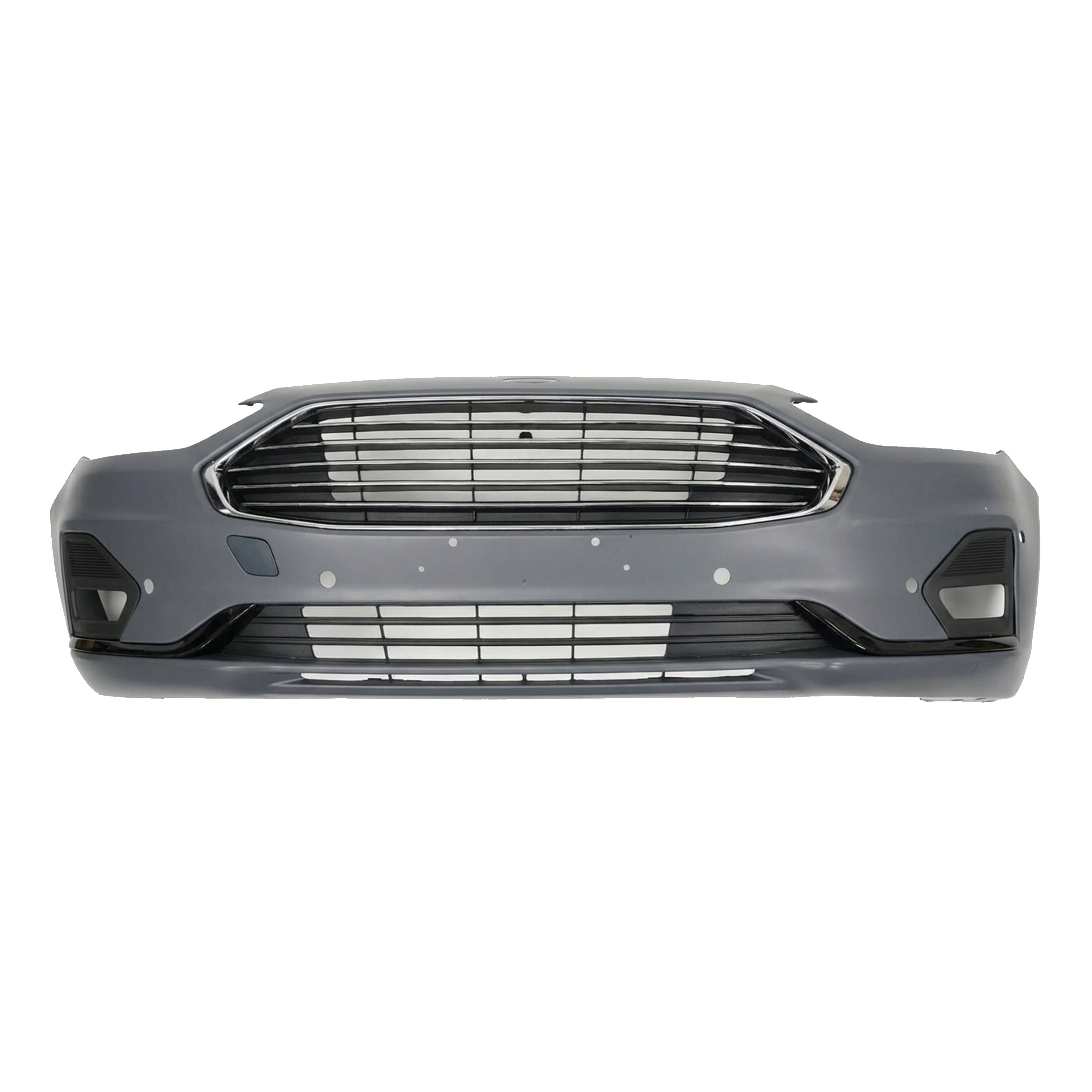 For 2019 2020 Ford Fusion Front Bumper Cover Fascia Assembly Set With Sensor Hole