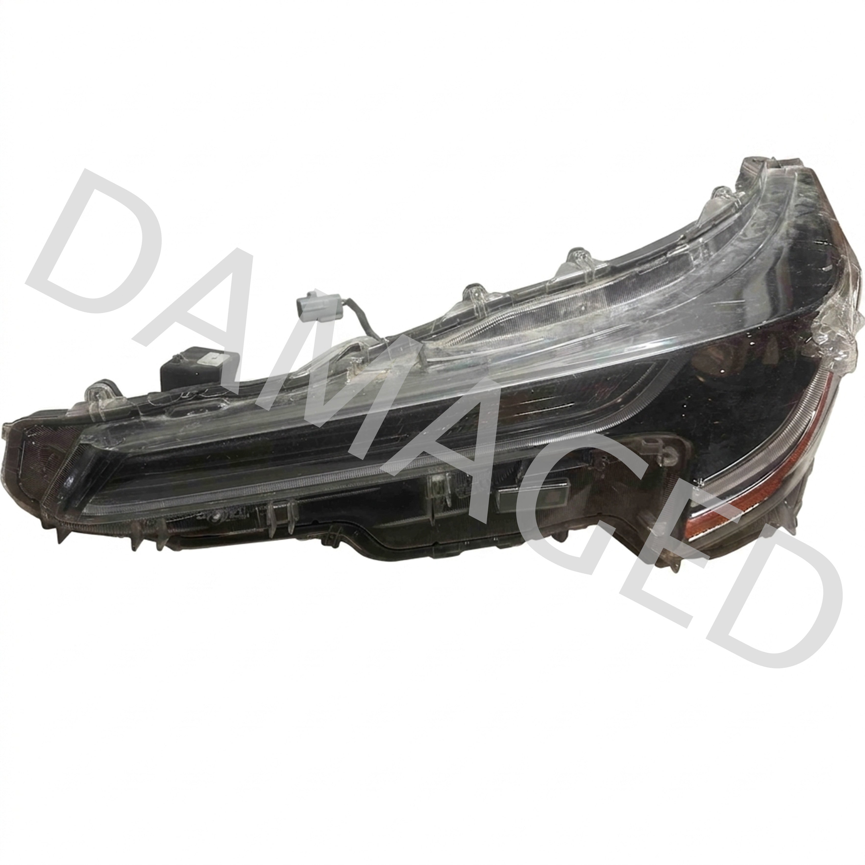<p>2020 2021 2022 Toyota Corolla L LE Headlight Assembly LED Daytime Running Lamp Left Driver Side Damaged</p>