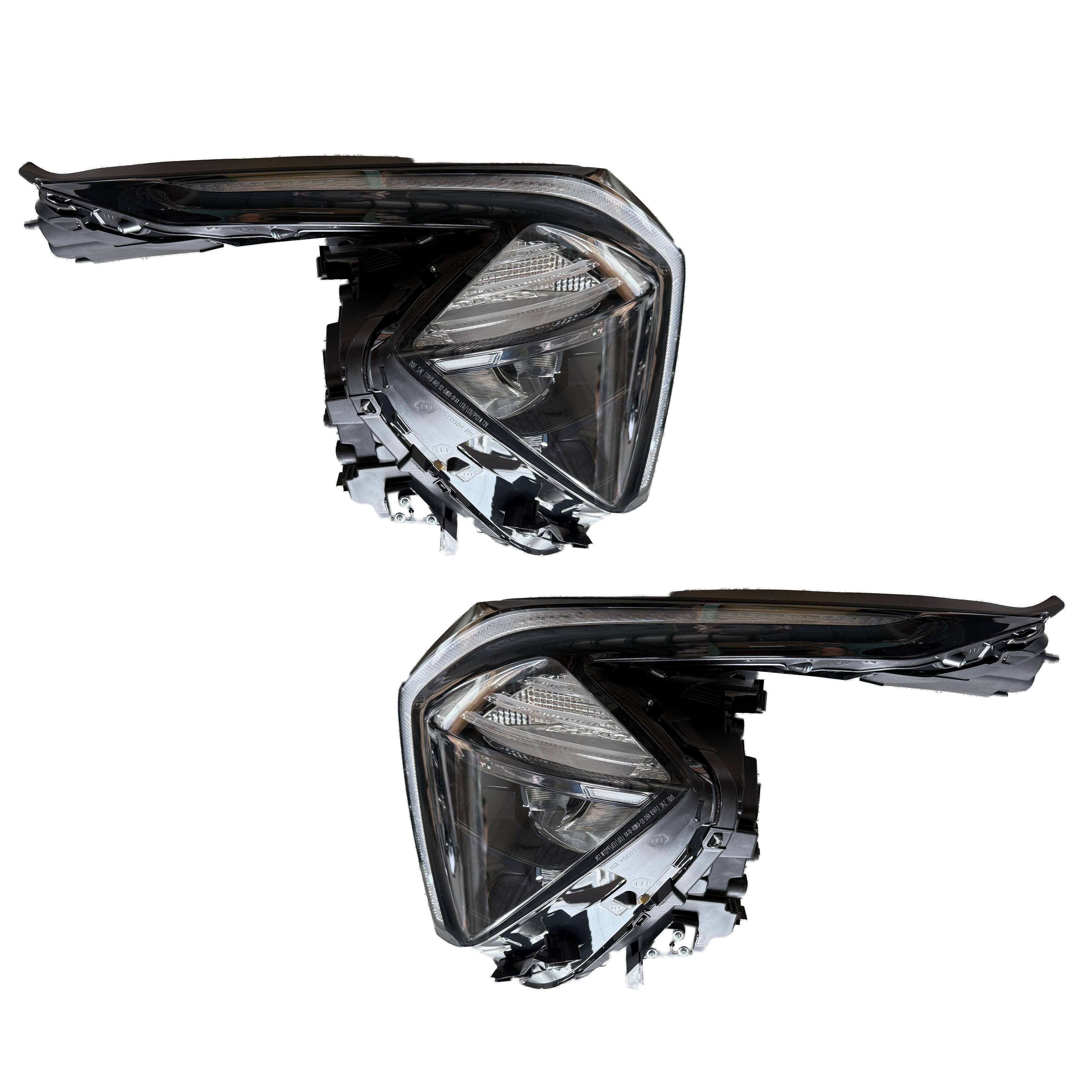 For 2022 2023 2024 Kia Sportage SX EX LX Headlight LED Headlamp Assembly Left Right Driver Passenger Side Set Pair 2Pcs