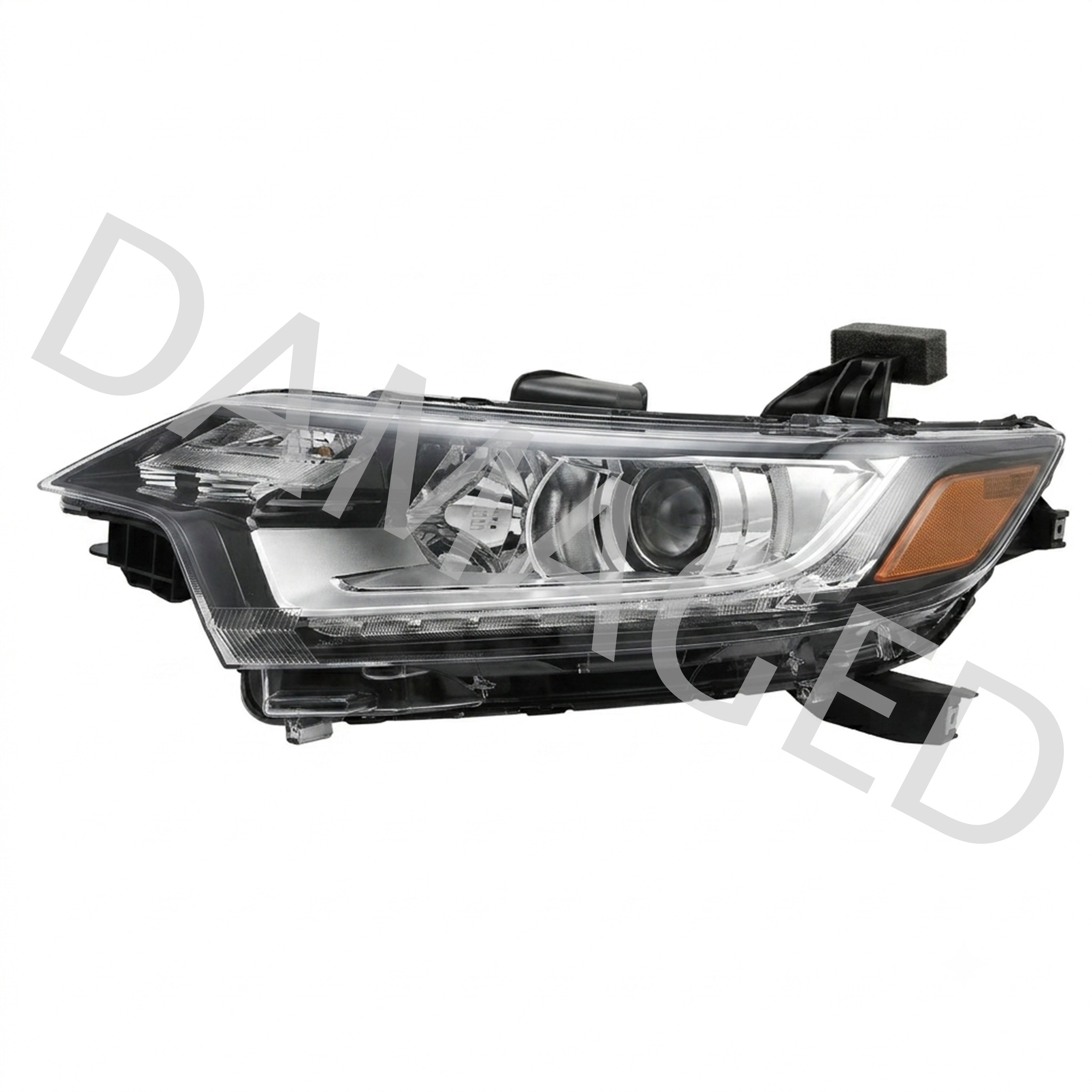 2016 2017 2018 2019 2020 Mitsubishi Outlander Headlight Assembly Halogen Driver Side Damaged