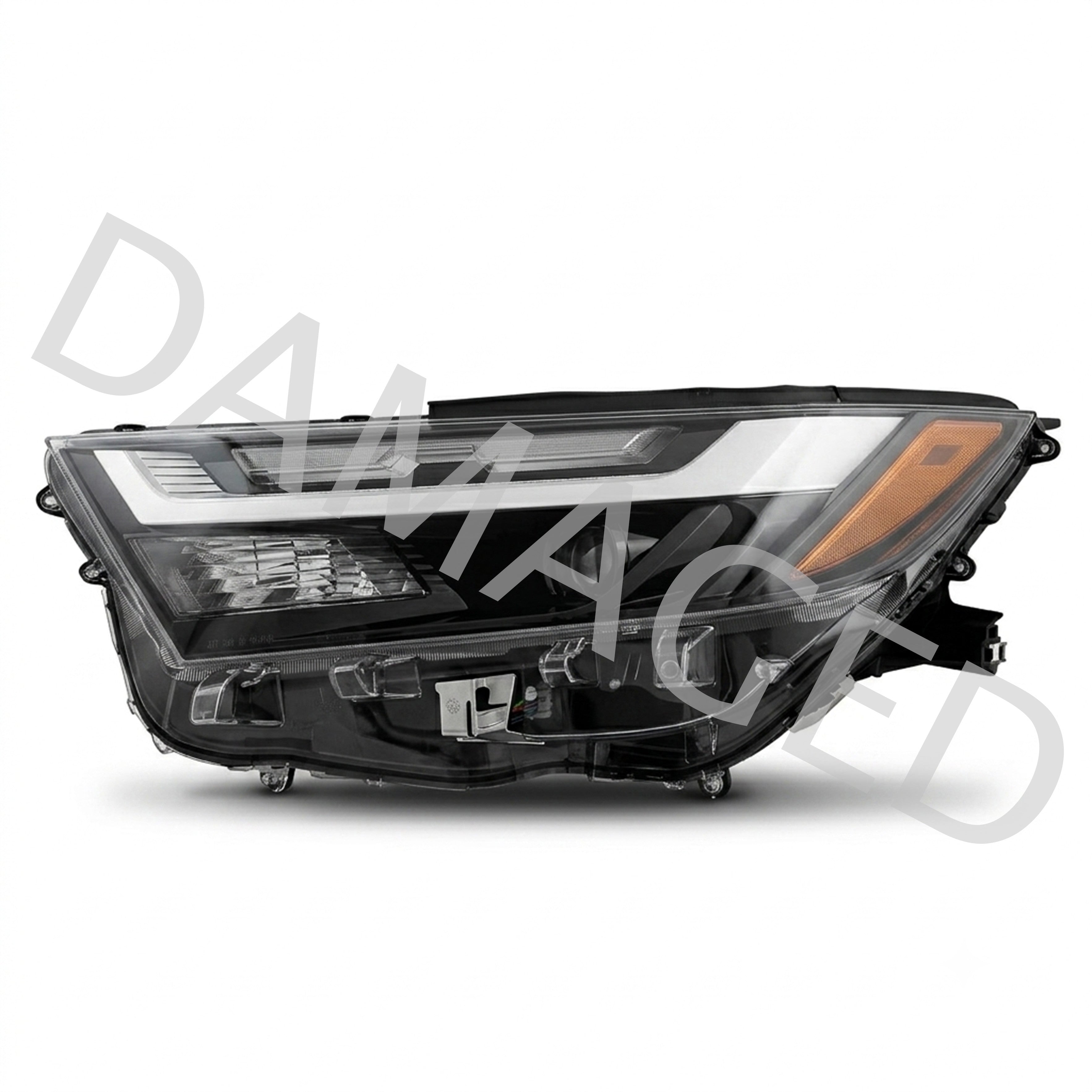 2022 2023 2024 Toyota RAV4 XLE Front LED Projector Headlight Assembly 811500R350 Left Driver Side Damaged