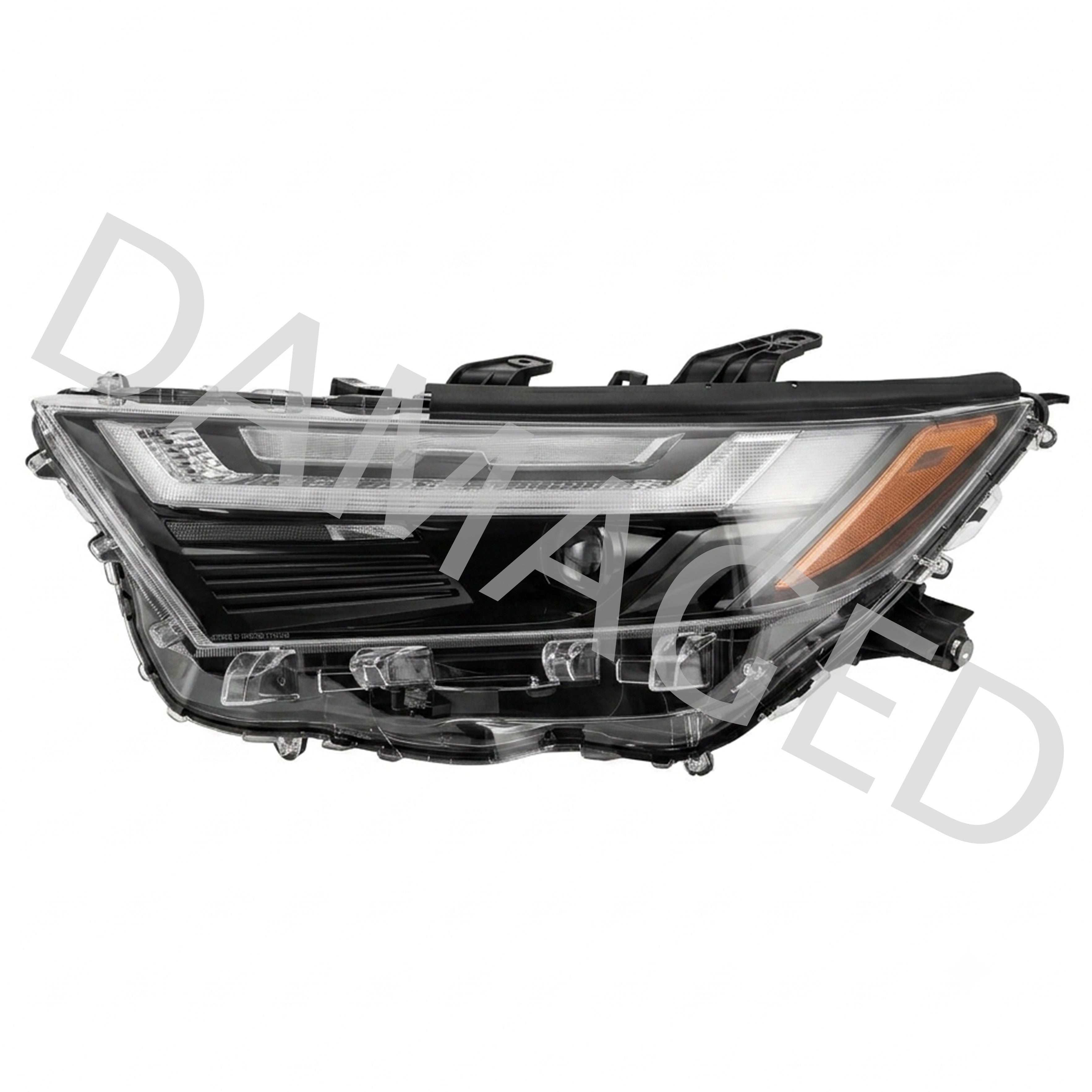 2022 2023 Toyota RAV4 Front LED Headlight HeadLamp Assembly Left Driver Side Damaged