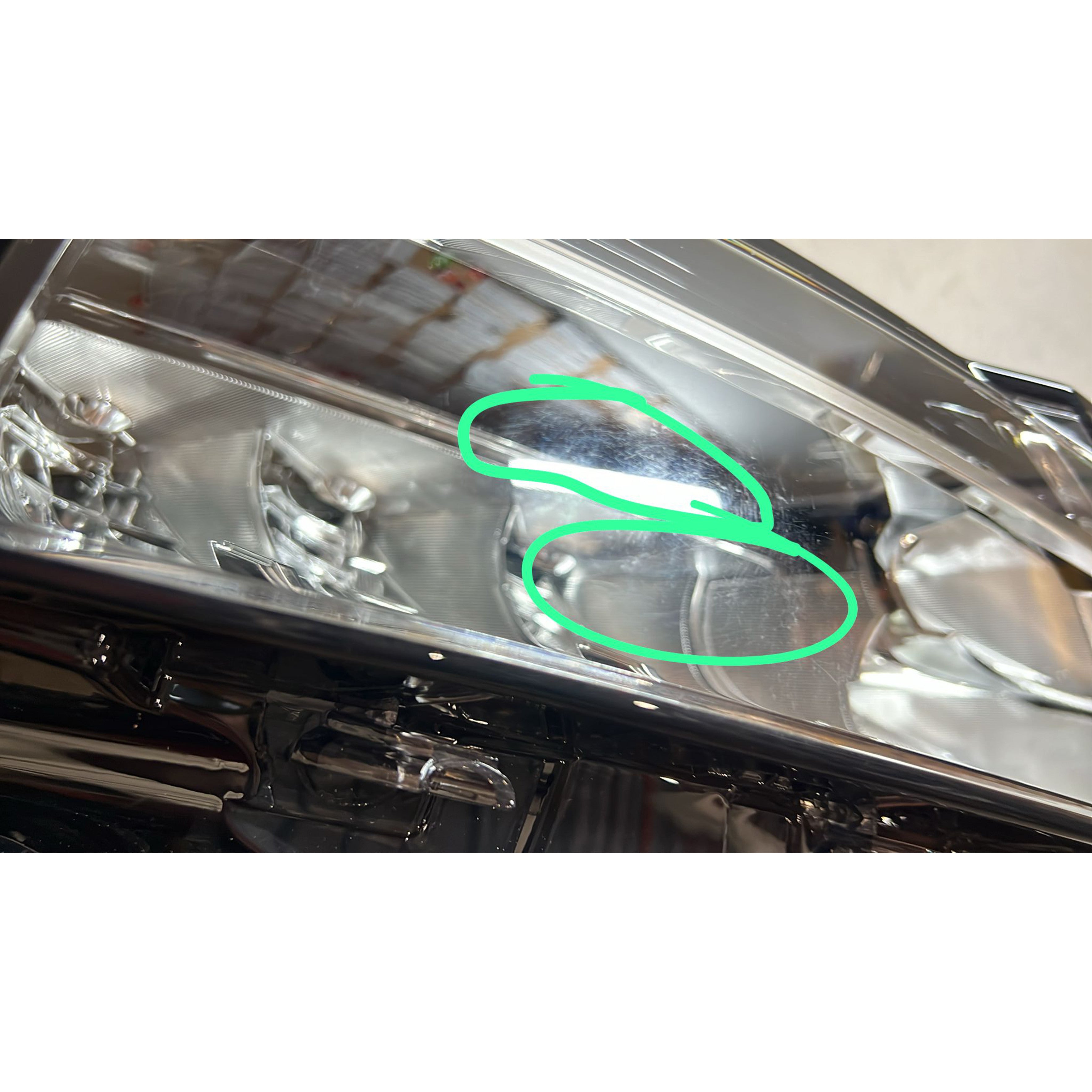 For 2021 2022 2023 Nissan Rogue Headlight Headlamp Factory Assembly Chrome Right Passenger Side RH 26010-6RR0A Damaged