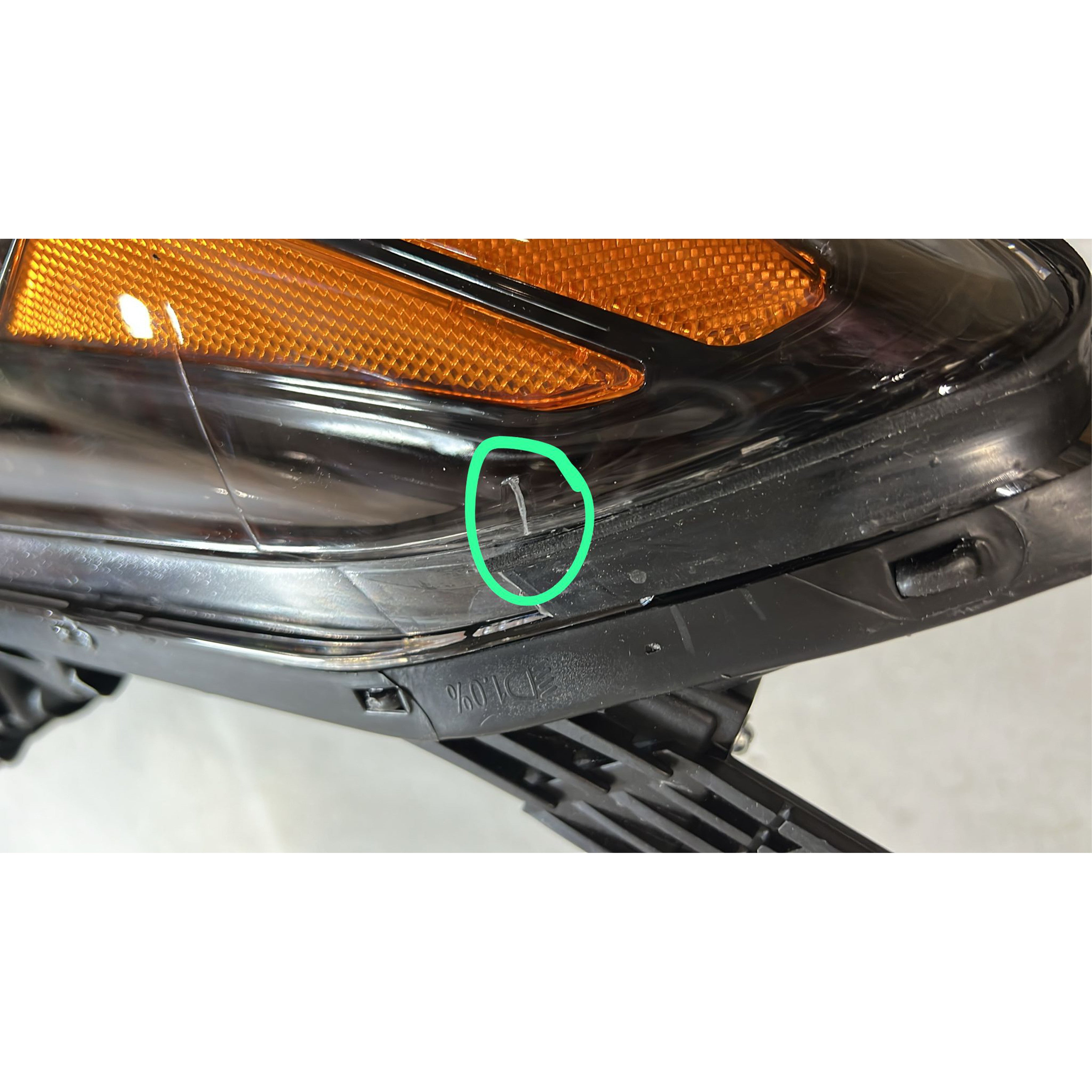 For 2014 2015 2016 Kia Forte LX EX & Koup SX Passenger Right Headlight Assembly Damaged