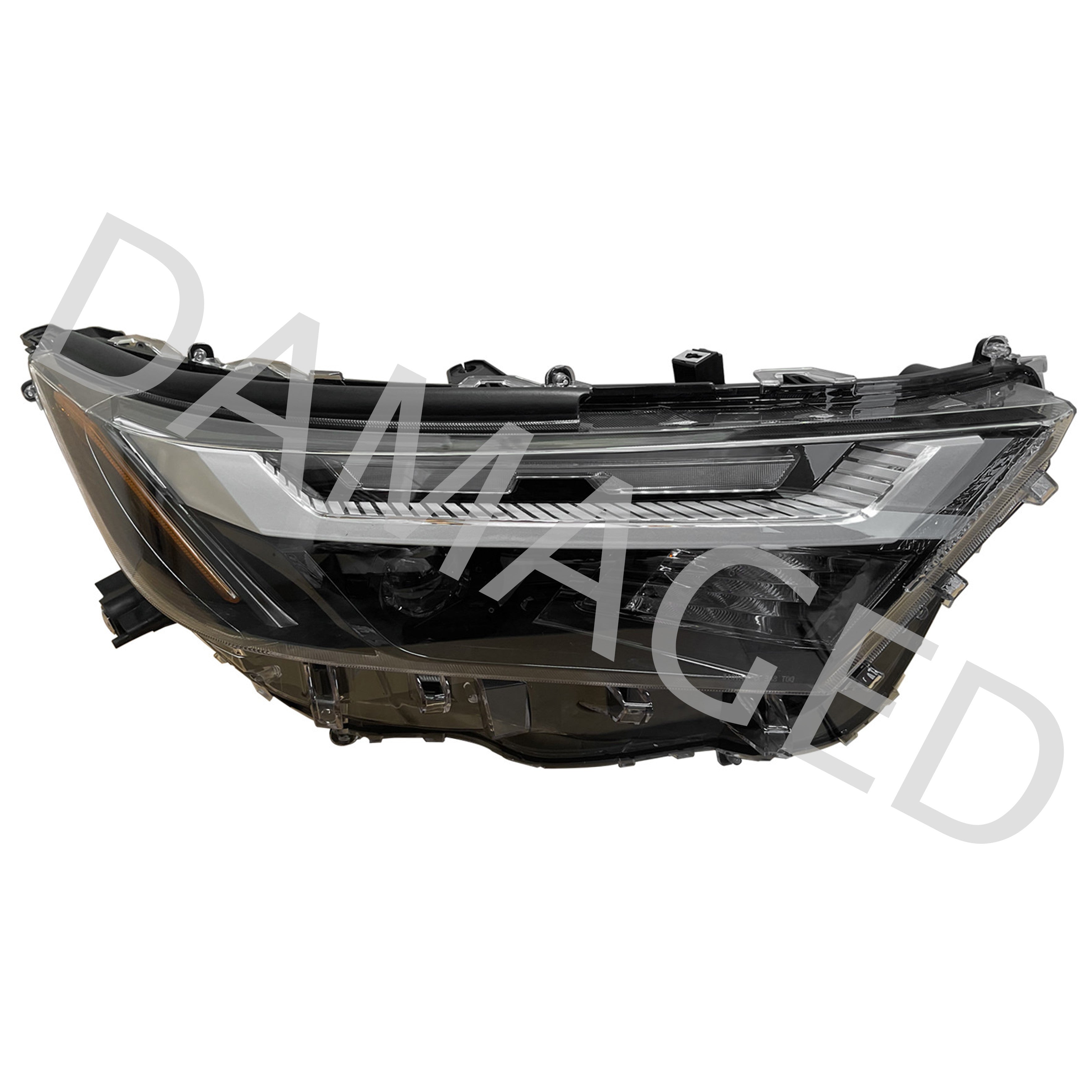 For 2022 2023 2024 Toyota RAV4 XLE Front LED Projector Headlight Assembly Right Passenger Side 811100R350 Damaged