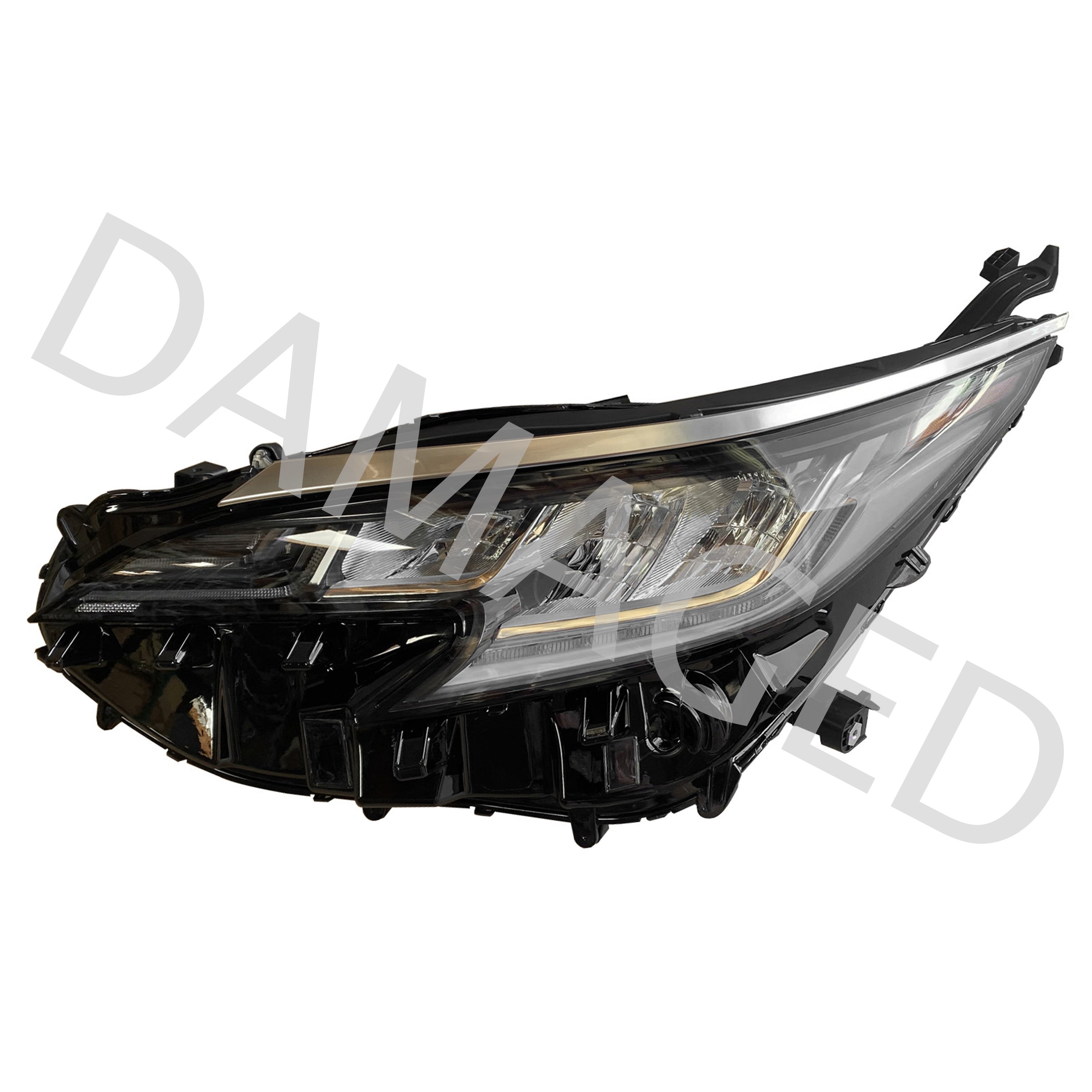 For 2021 2022 2023 2024 Toyota Sienna Limited XSE Front LED Headlight with DRL Assembly Left Driver Side 8115008120 Damaged