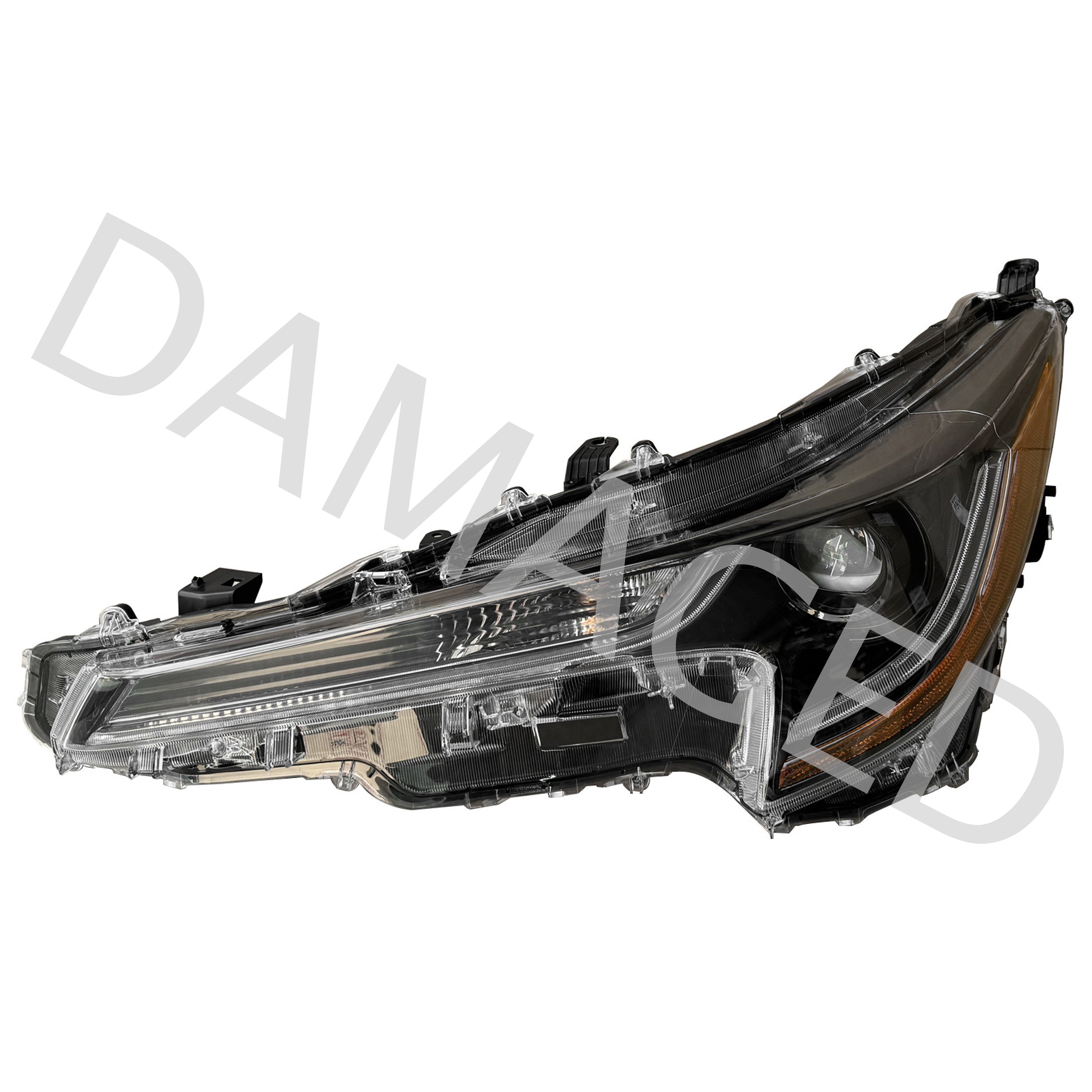 <p>For 2023 2024 2025 Toyota Corolla LE Front LED Without DRL Headlight Headlamp Assembly Left Driver Side Damaged</p>