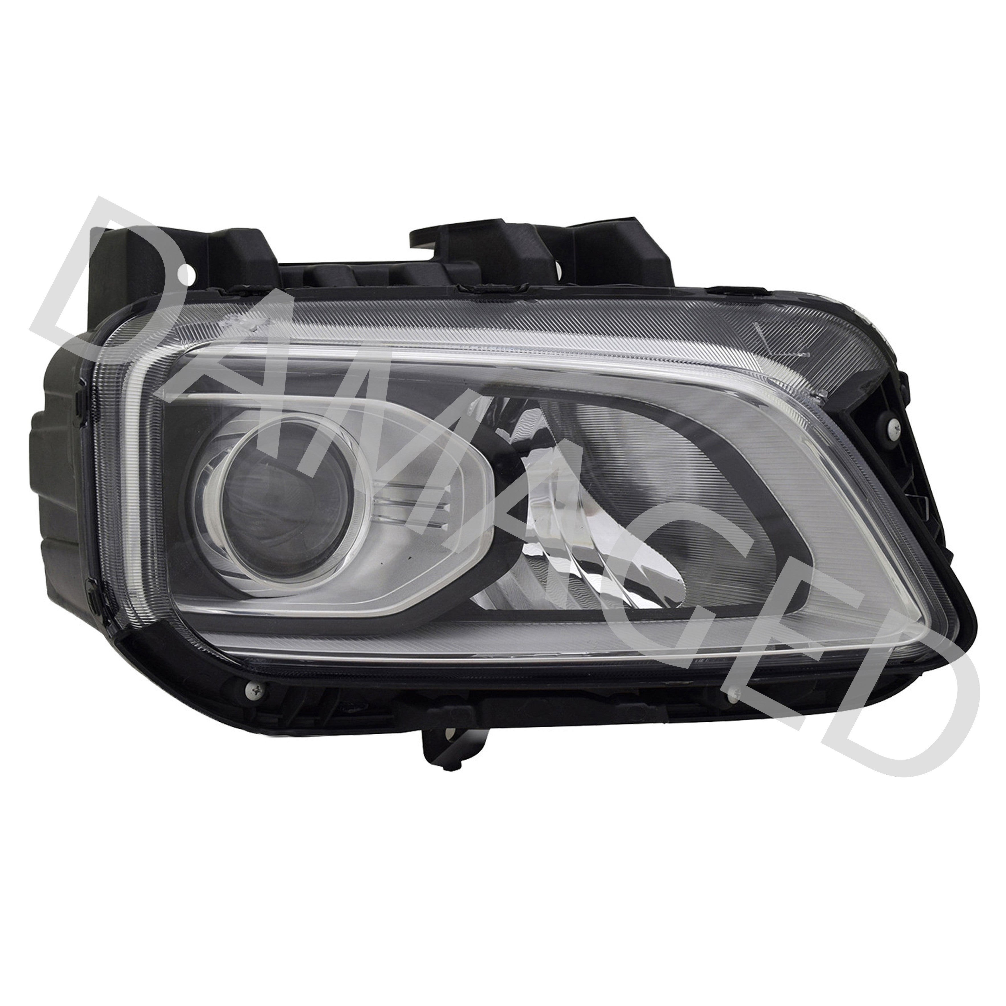 For 2018 2019 2020 2021 Hyundai Kona Headlight Assembly Halogen Passenger Side Damaged