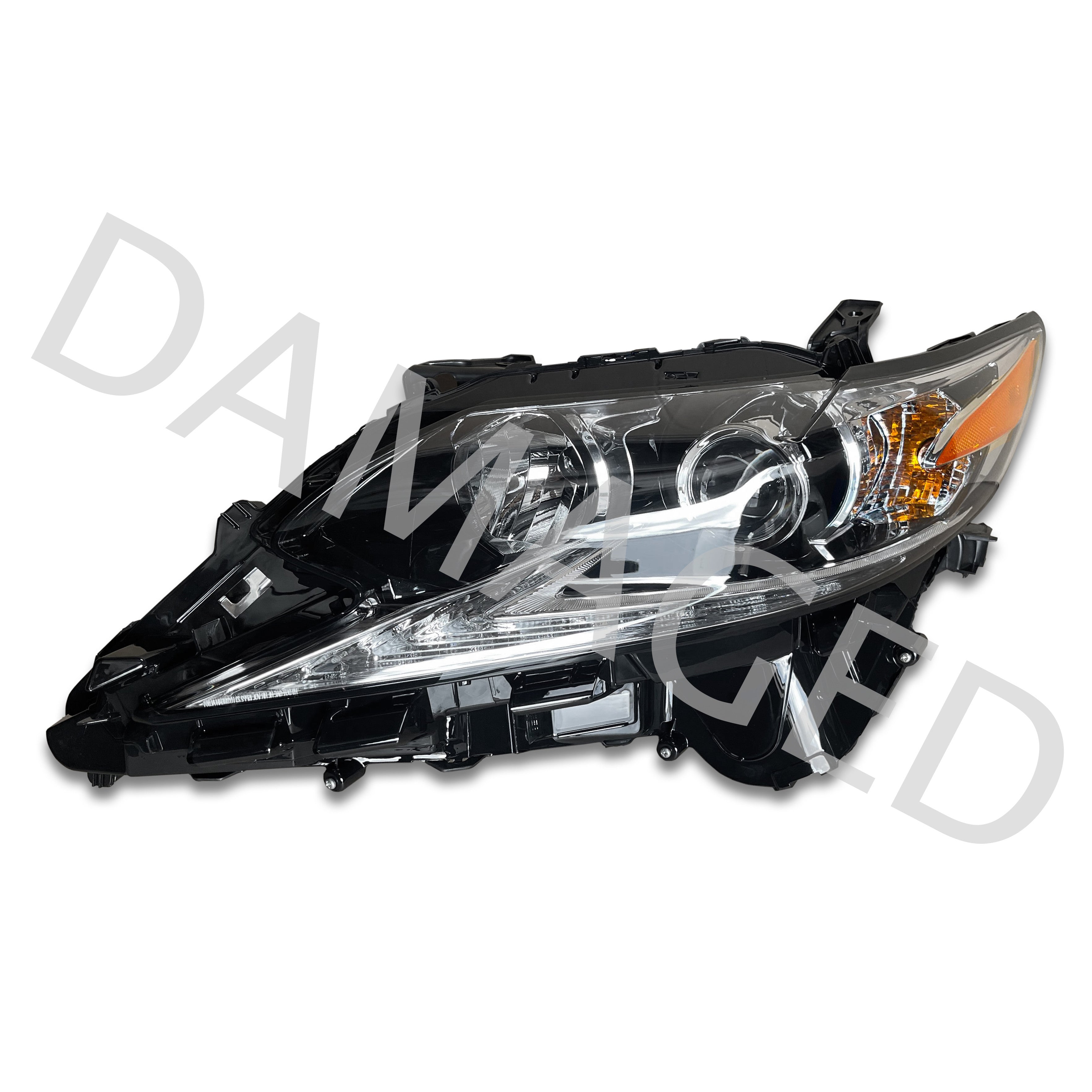For 2016 2017 2018 Lexus ES350 ES300H Halogen High Beam Headlight Headlamp Factory Assembly Left Driver Side LH 8107033A60 Damaged