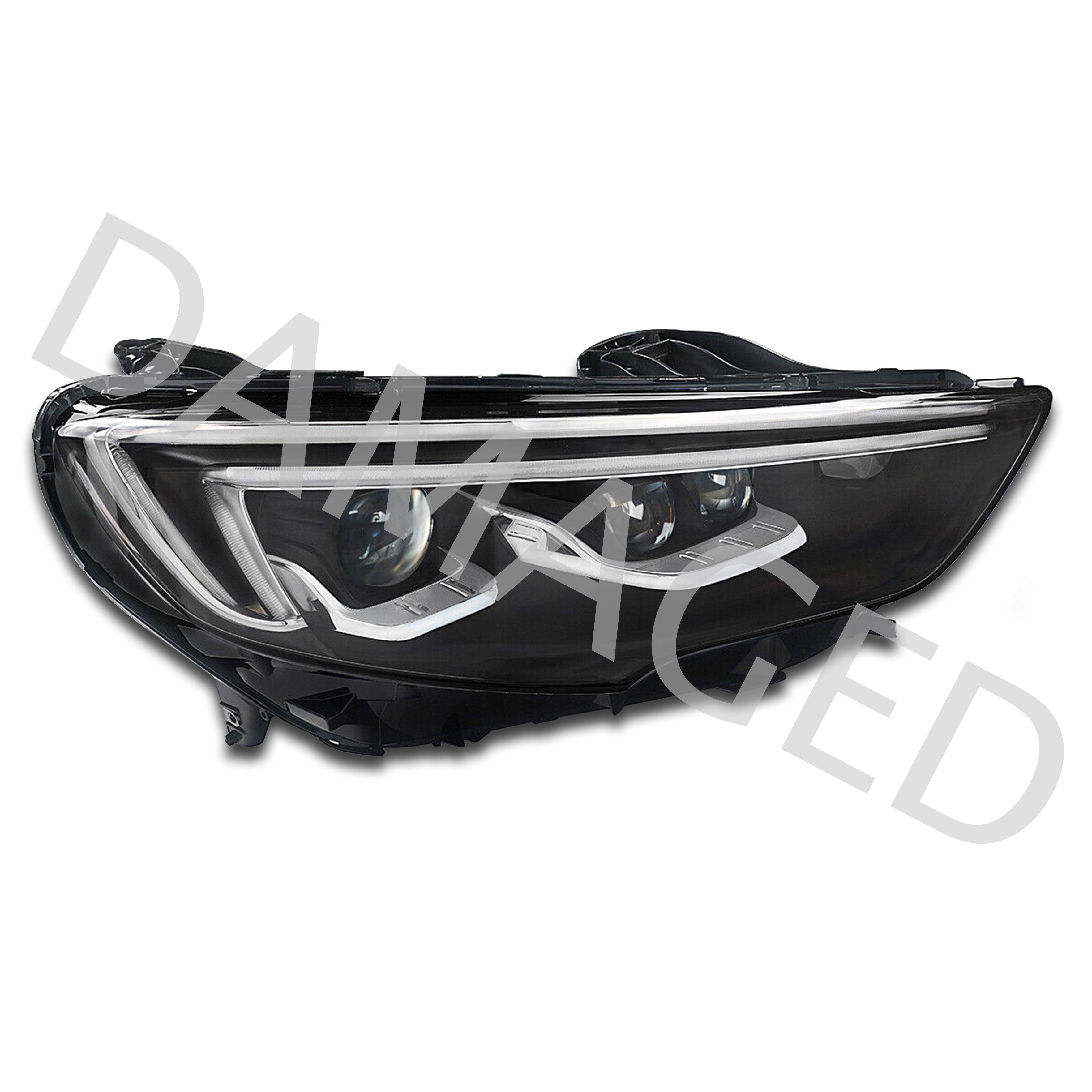 For 2018 2019 2020 Buick Regal Sportback/TourX Full LED Headlight Headlamp Assembly Passenger Right Side RH 39217216 Damaged