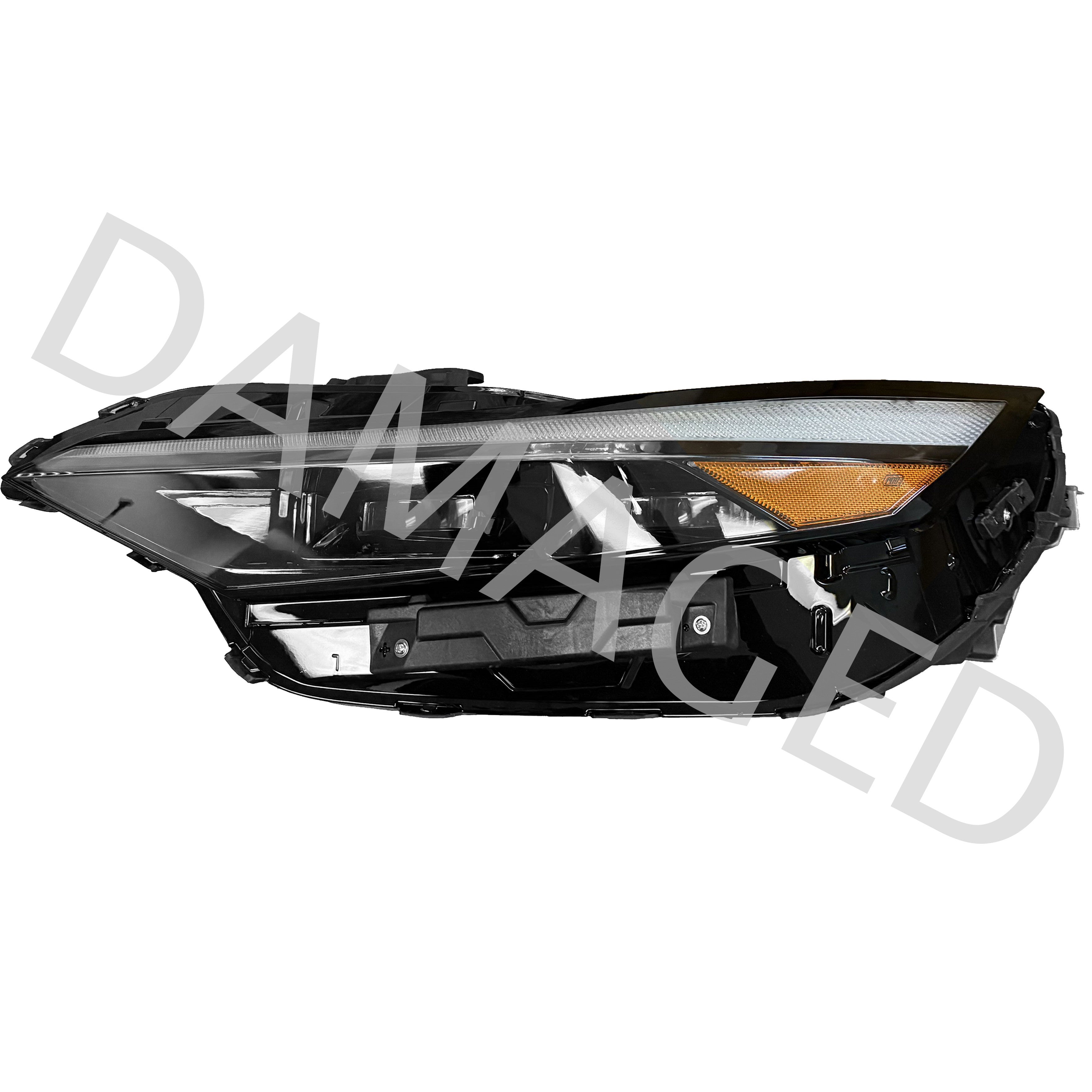 For 2024 2025 Hyundai Elantra LED Headlight Headlamp Assembly Left Driver Side LH 92101-AA740 Damaged