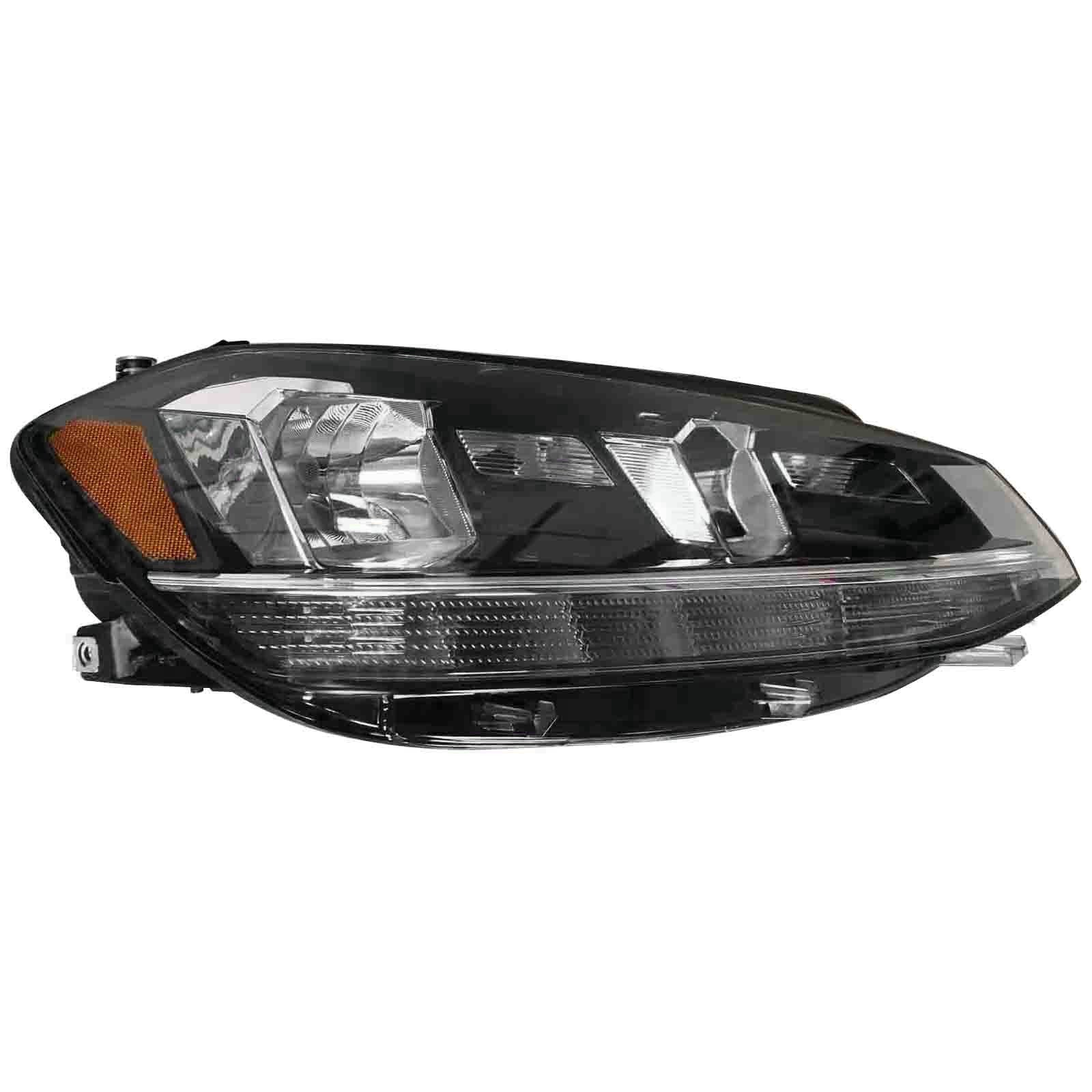 For 2018 2019 2020 Volkswagen Golf GTI Headlight Assembly Passenger Side Damaged