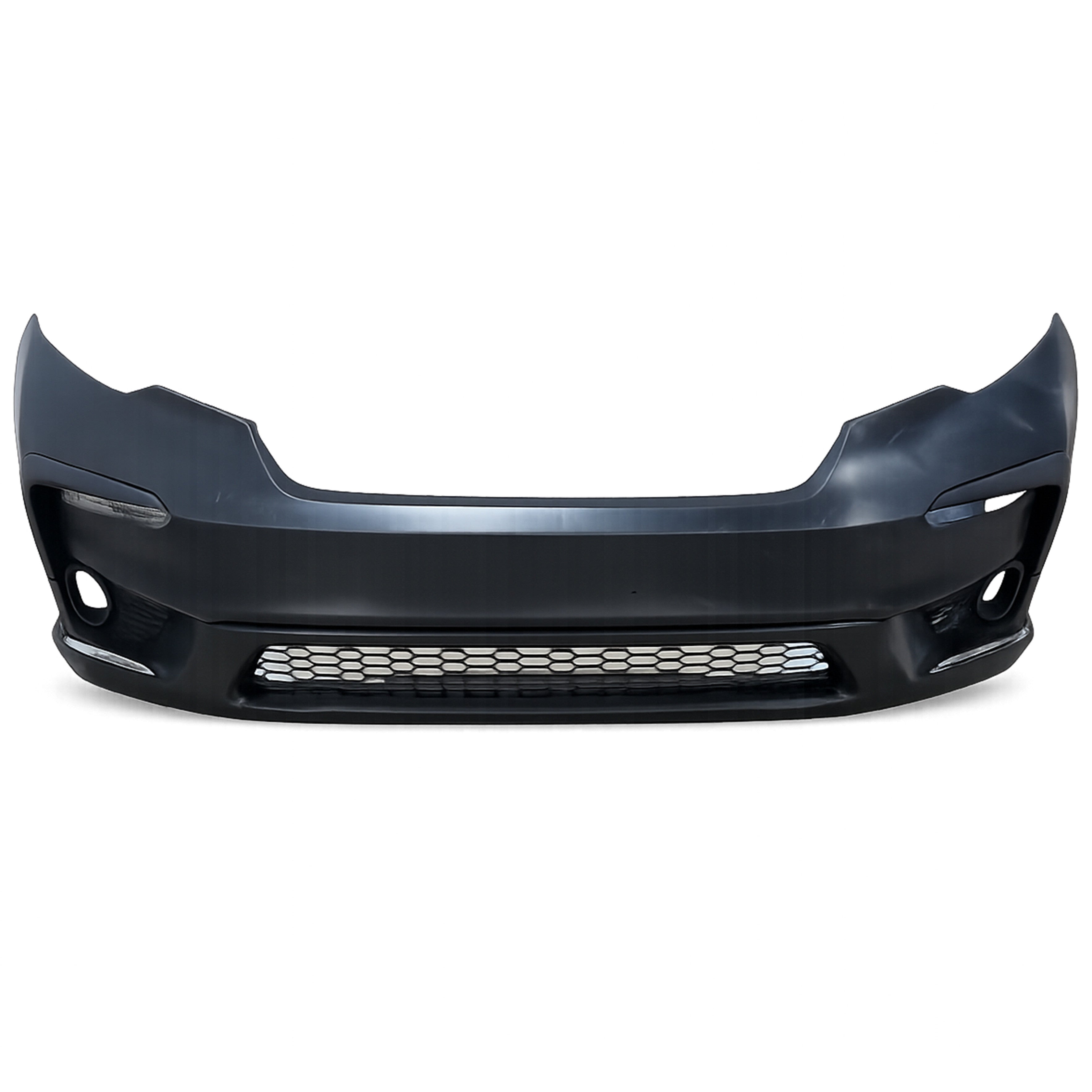 For 2019 2020 2021 2022 Honda Pilot Front Bumper with Upper and Lower Grille Assembly Set