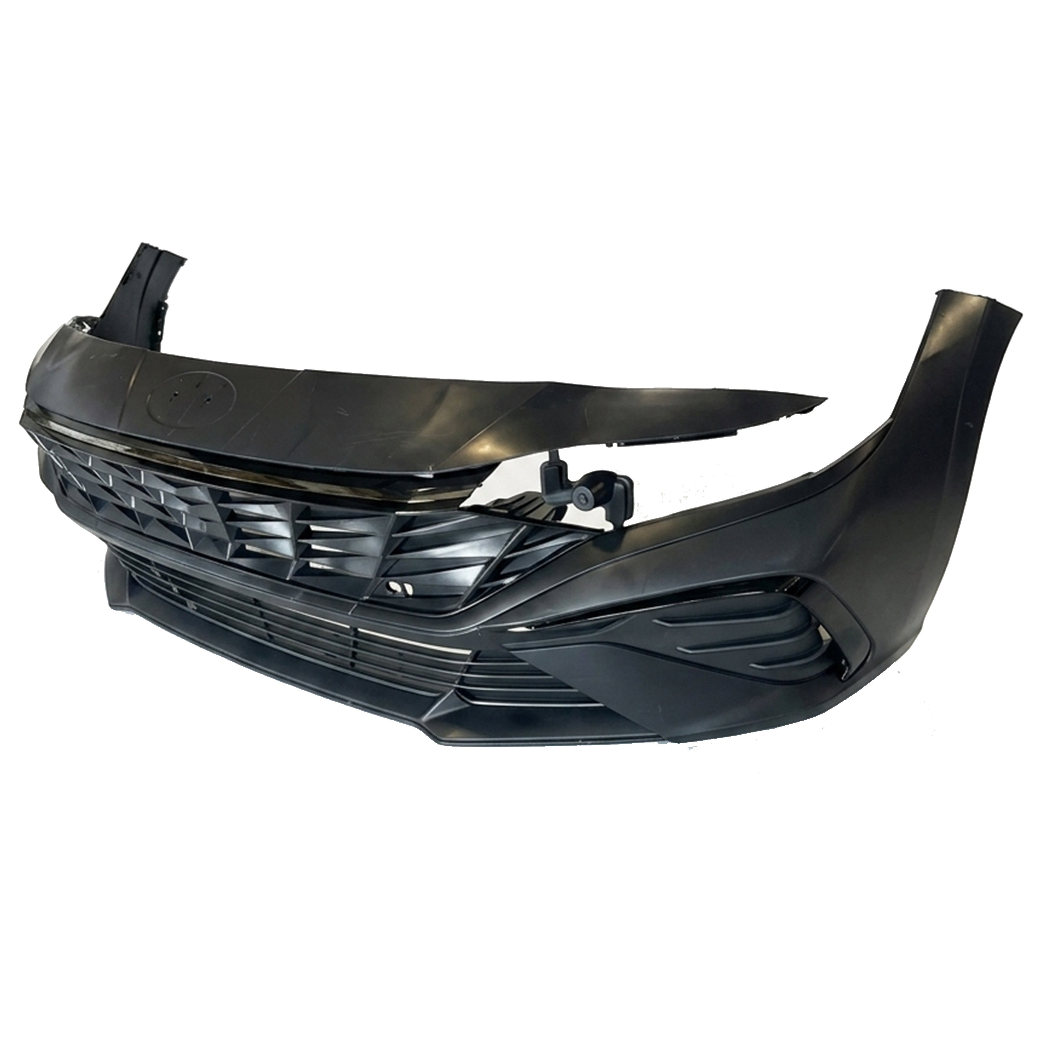 For 2024 2025 Hyundai Elantra Front Bumper Set with Grille Aftermarket Assembly