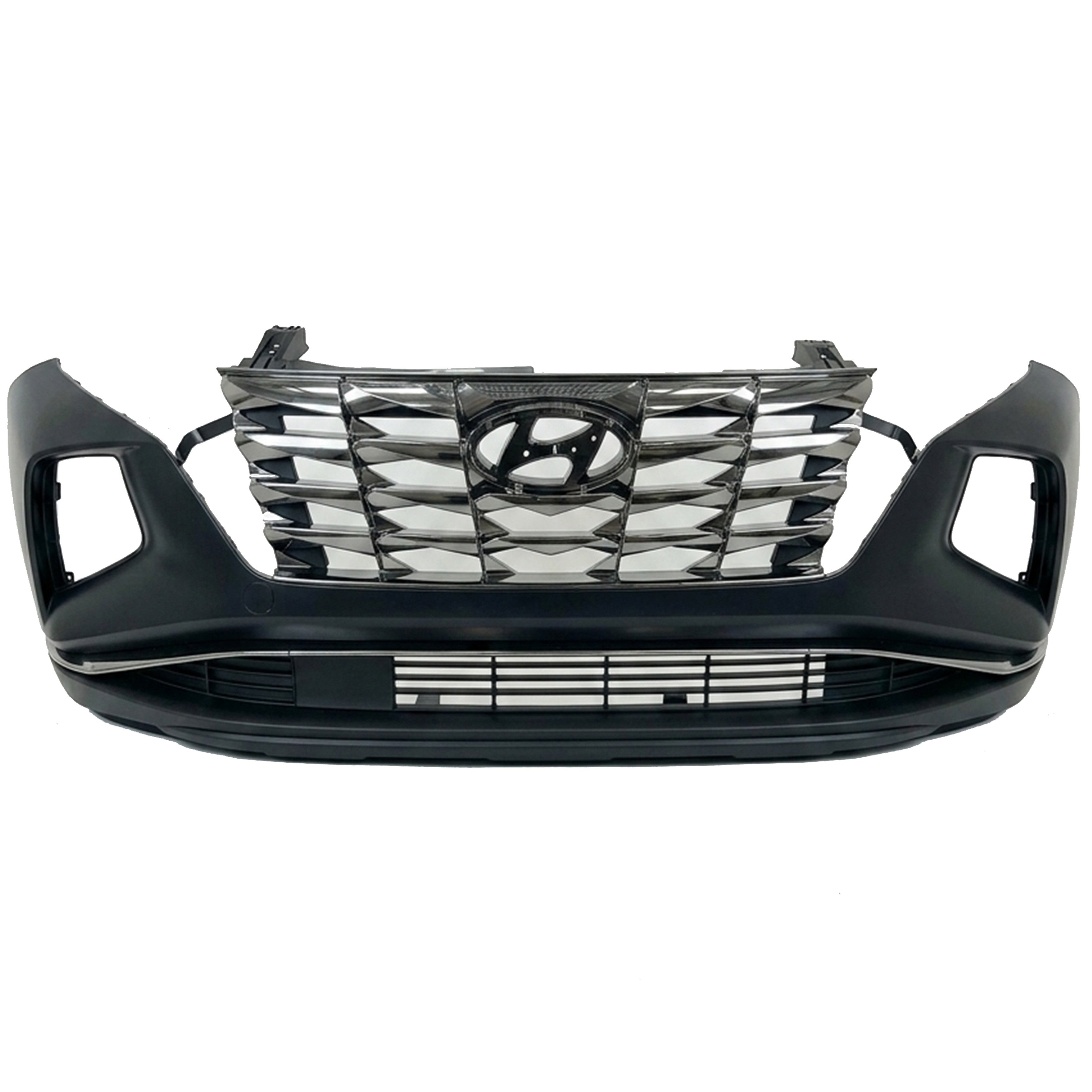 For 2022 2023 2024 Hyundai Tucson Front Bumper with Grille Assembly Set Aftermarket