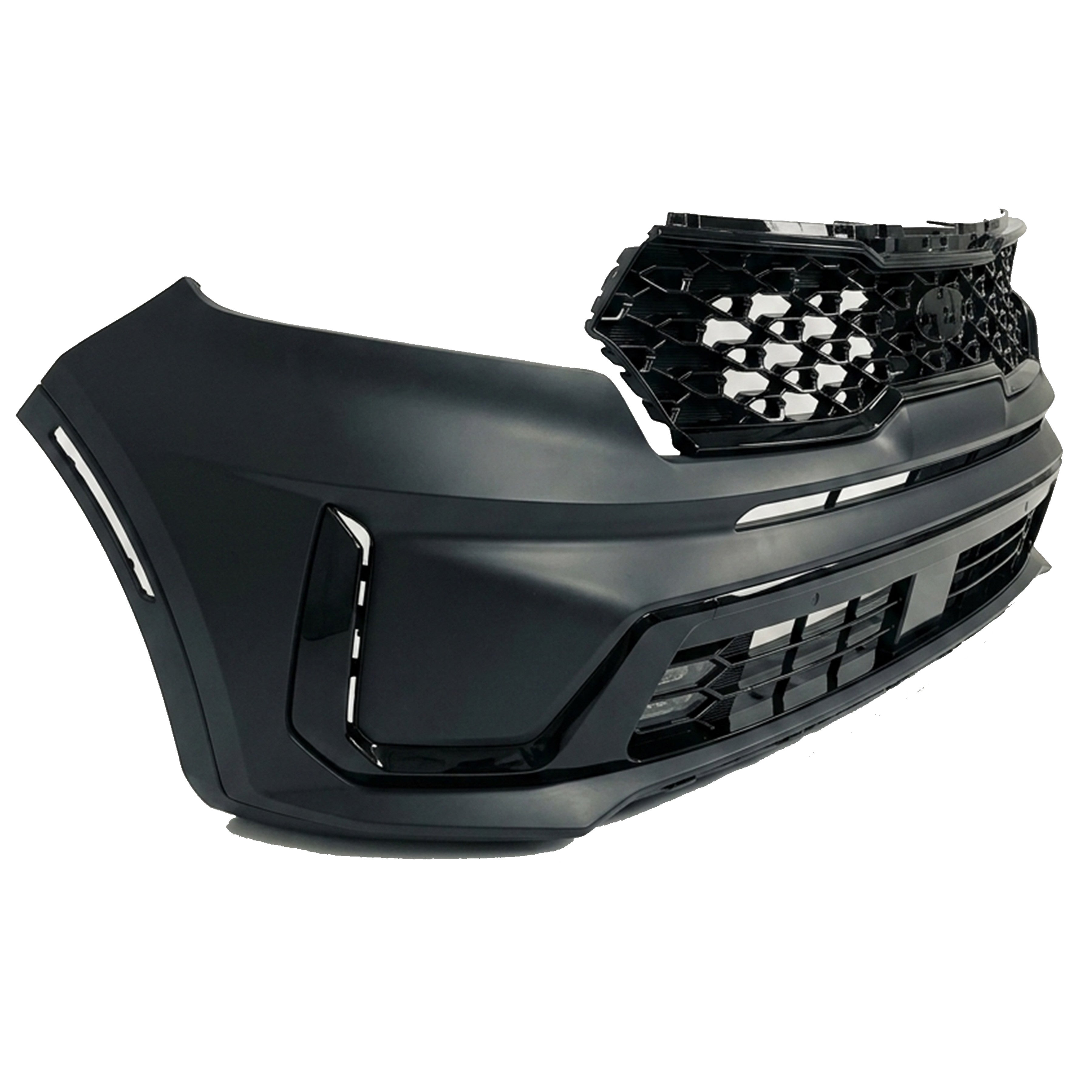 For 2024 2025 Kia Sorento Front Bumper Set with Grille Aftermarket Assembly