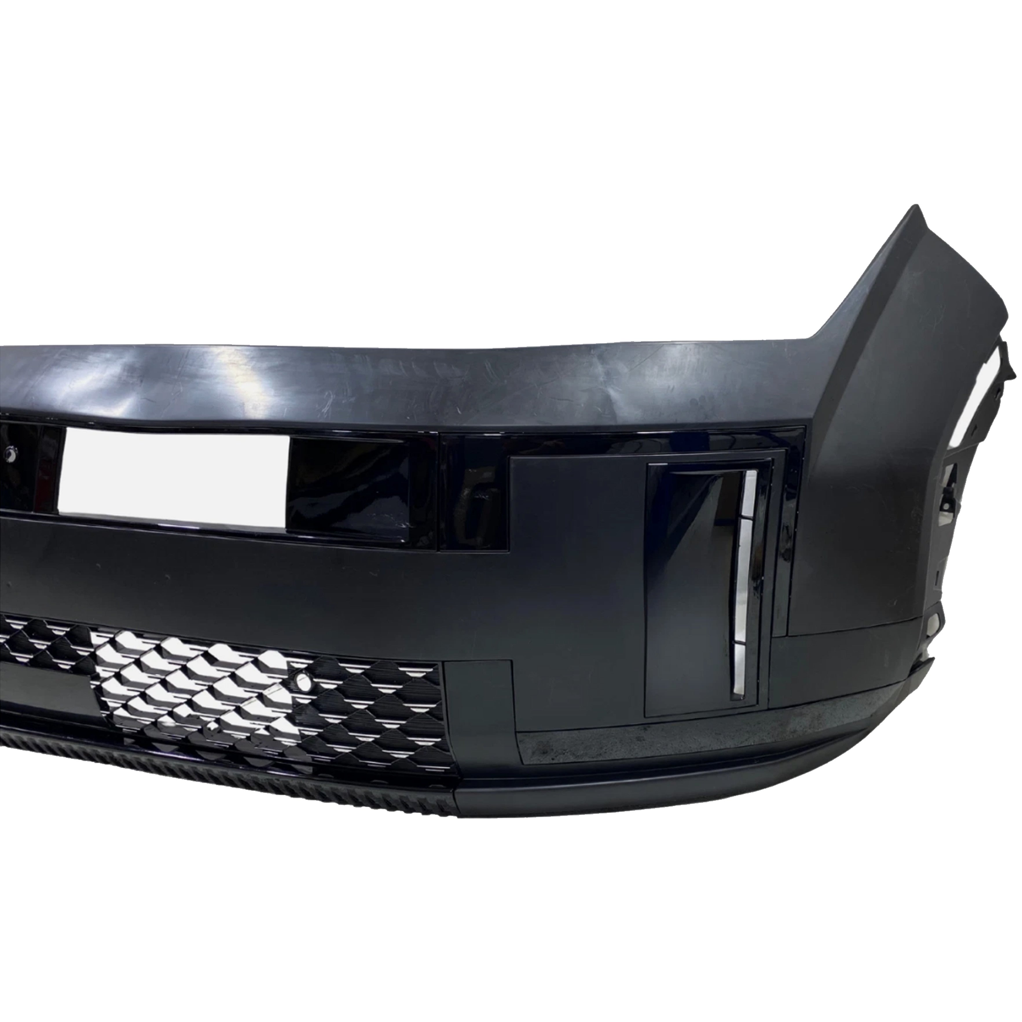For 2024 2025 Hyundai Santa Fe Front Bumper Set with Grille Aftermarket Assembly