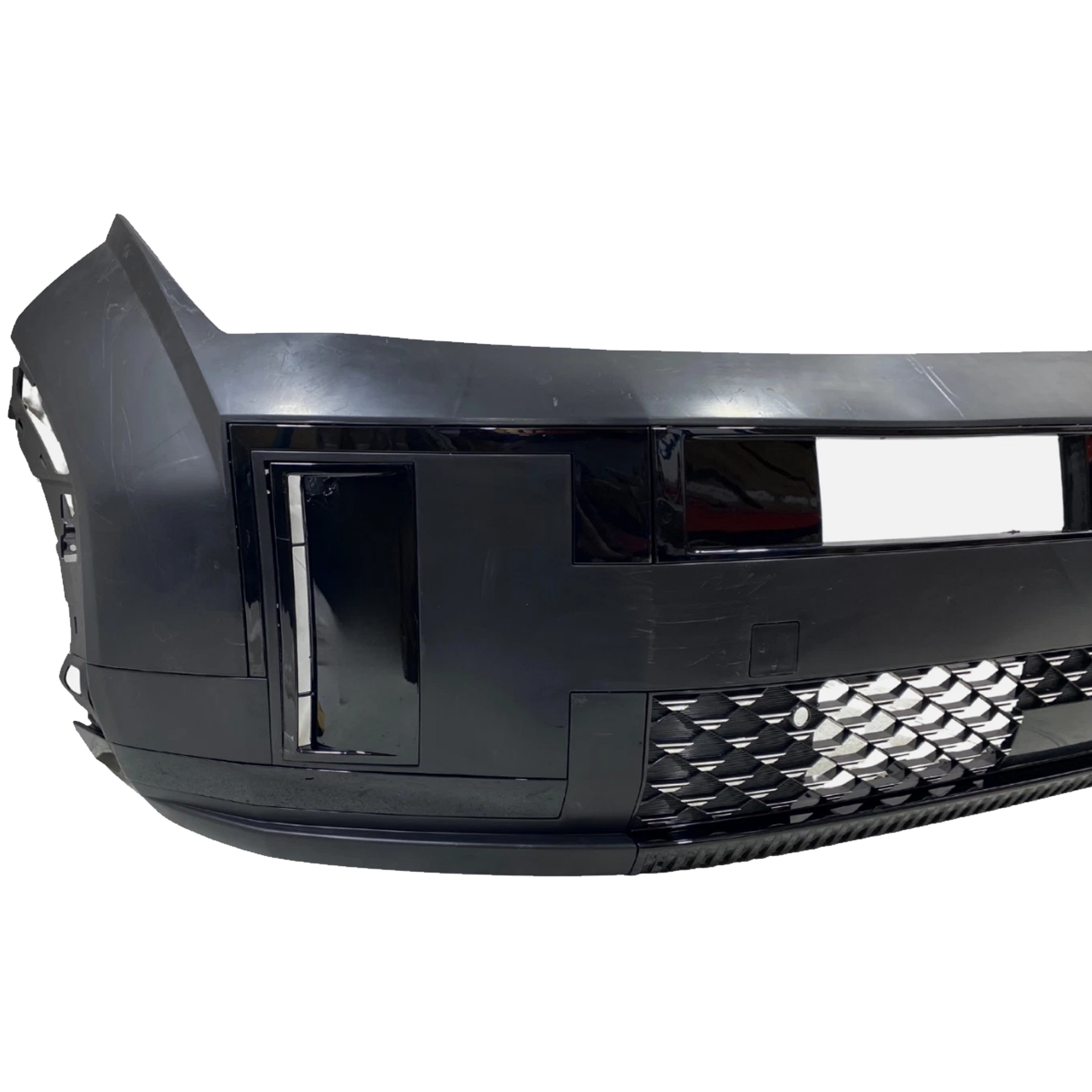 For 2024 2025 Hyundai Santa Fe Front Bumper Set with Grille Aftermarket Assembly