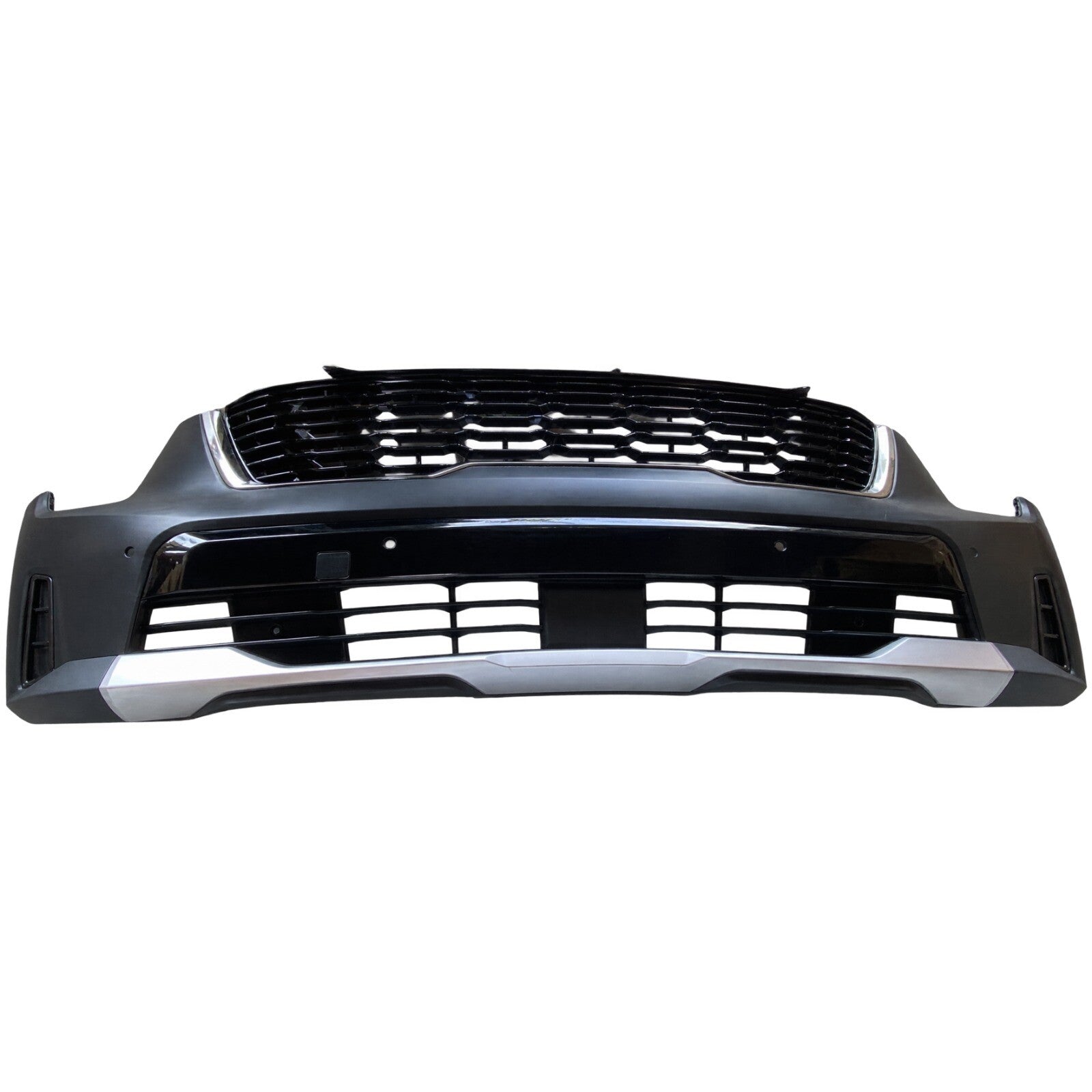 For 2024 2025 Kia Sorento Front Bumper Set with Grille Aftermarket Assembly