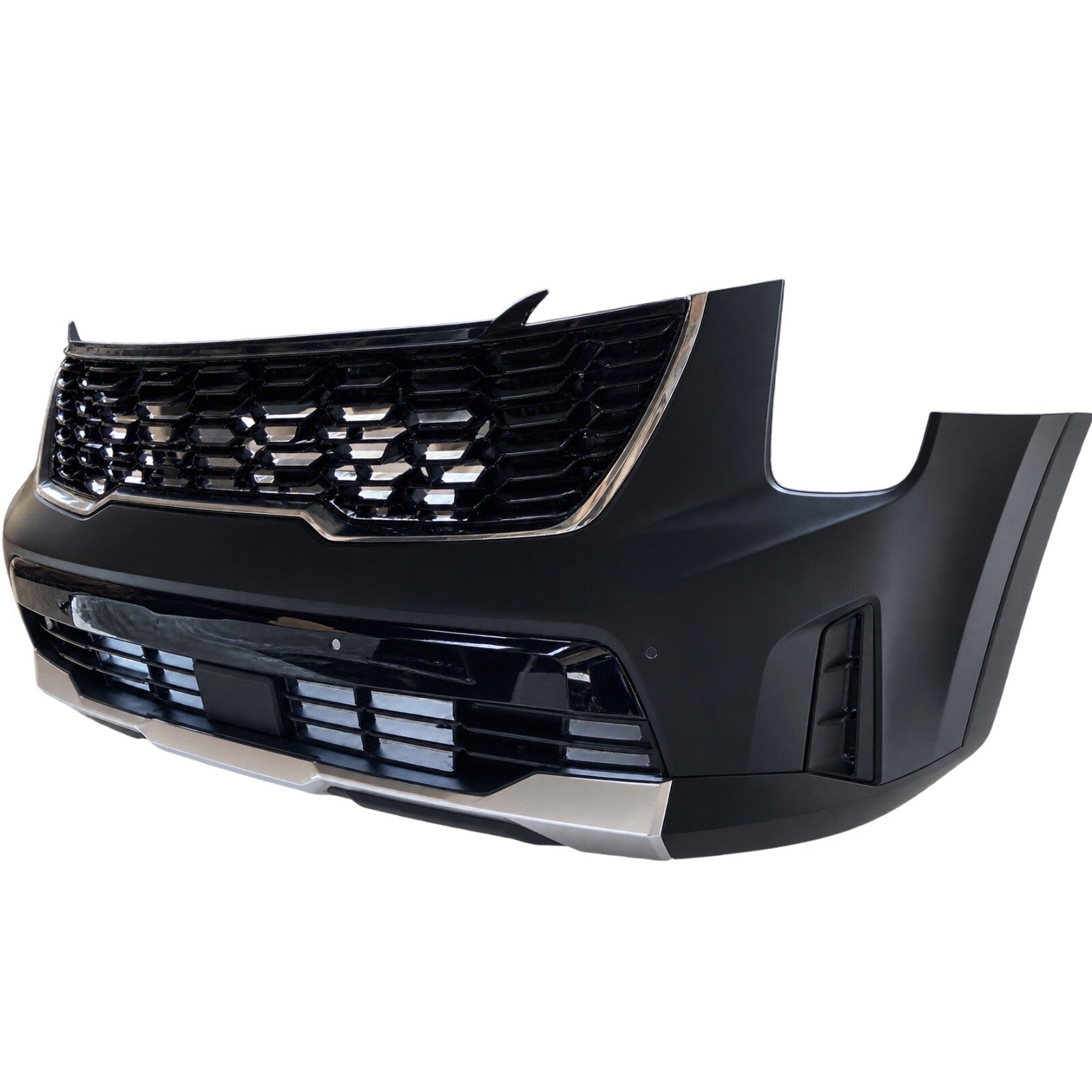 For 2024 2025 Kia Sorento Front Bumper Set with Grille Aftermarket Assembly