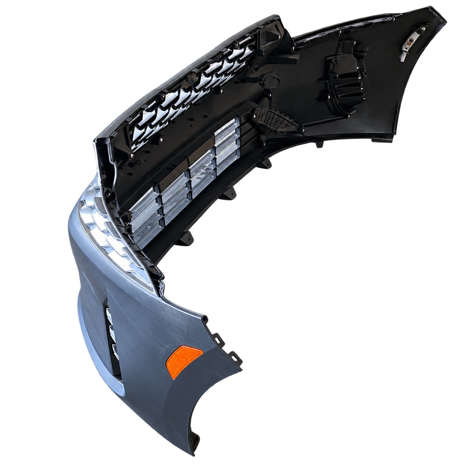 For 2022 2023 2024 Kia Forte Front Bumper Assembly w/ Mesh Upper Grille