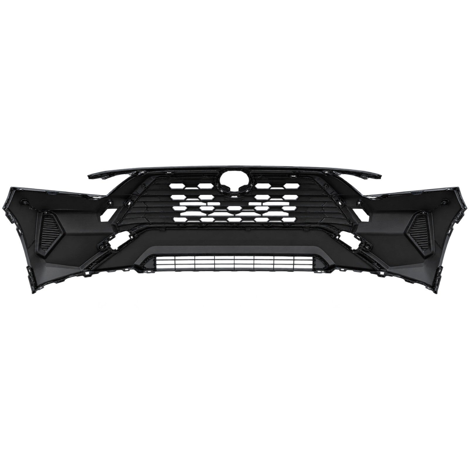 For 2019 2020 2021 2022 2023 2024 Toyota RAV4 Front Bumper Assembly w/o Sensor Holes w/o Fog Light