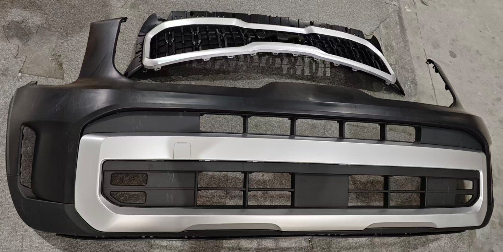 For 2023 2024 2025 Kia Telluride Front Bumper with Grille Set Assembly